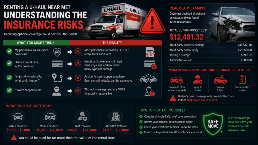 RepWest insurance claim denial risk after renting from a U-Haul near me location.