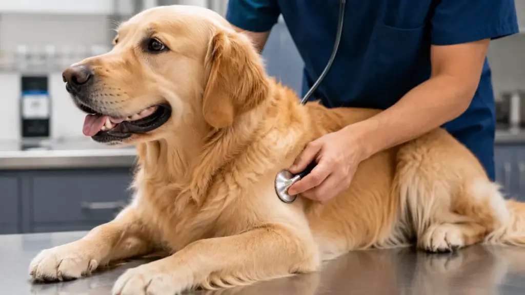 veterinarian-examining-a-healthy-dog-in-a-bright-clinic