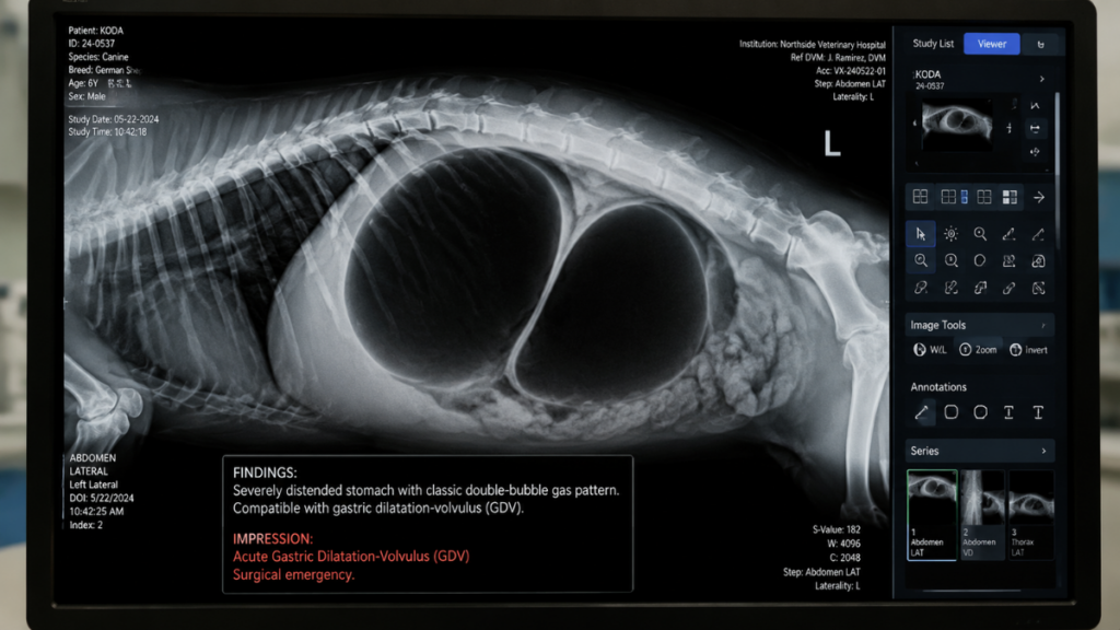 veterinary-stethoscope-ribs-vital-signs-abnormal-dog-body-behavior