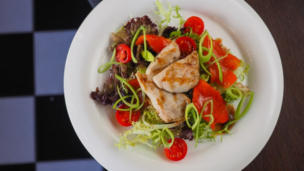 weighing-protein-portions-on-digital-kitchen-scale-chicken-recipe-easy-quick