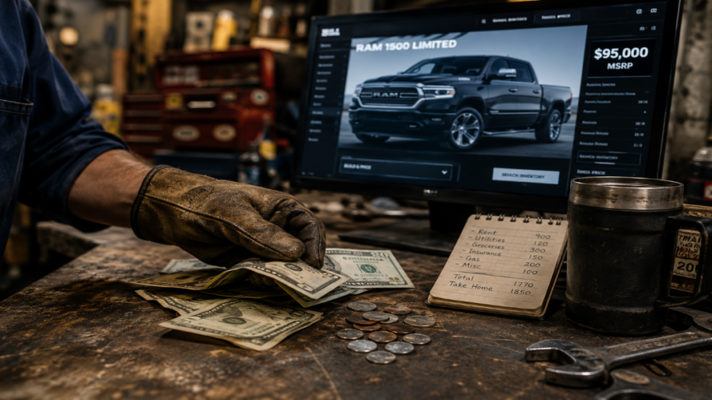 worker-counting-wages-truck-price-disconnect