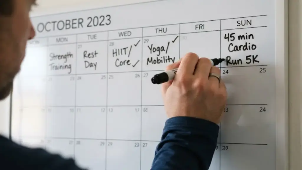 writing-a-daily-training-routine-on-a-wall-calendar-with-a-marker-insider