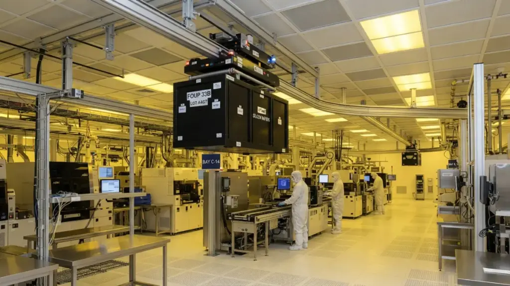 Specialized chemical and water infrastructure supporting intel chip manufacturing in Ireland