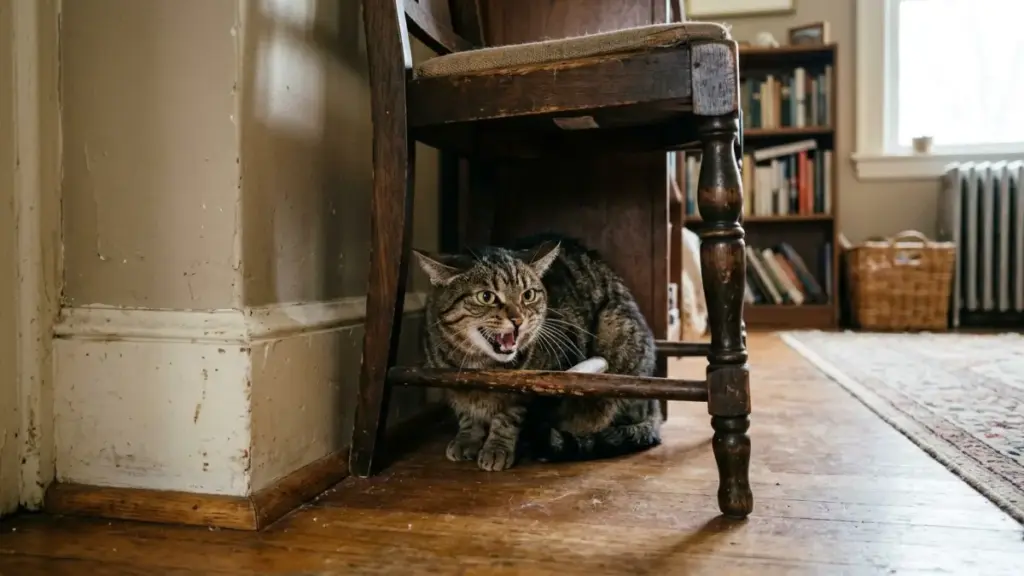 aggressive-cat-training-methods-for-home-cornered-posture