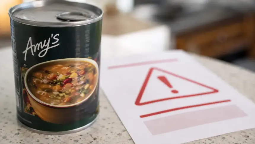 amys soup canned product recall alert