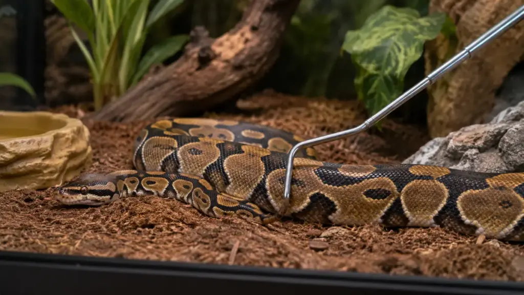 ball-python-enclosure-temperature-humidity-gauge