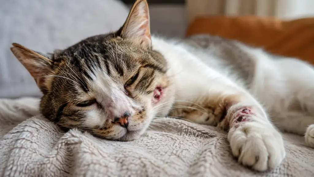 bitten-by-a-stray-cat-lethargic-pet