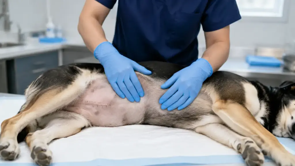 bruising-after-dog-spaying-and-neutering-abdominal-palpation