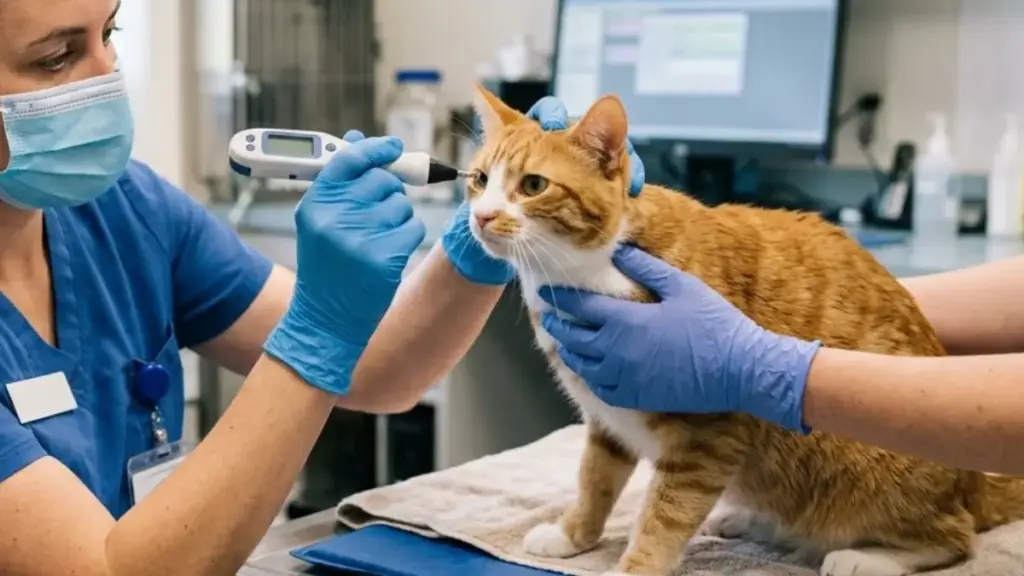 cat-pupils-tonometry-diagnostic-test
