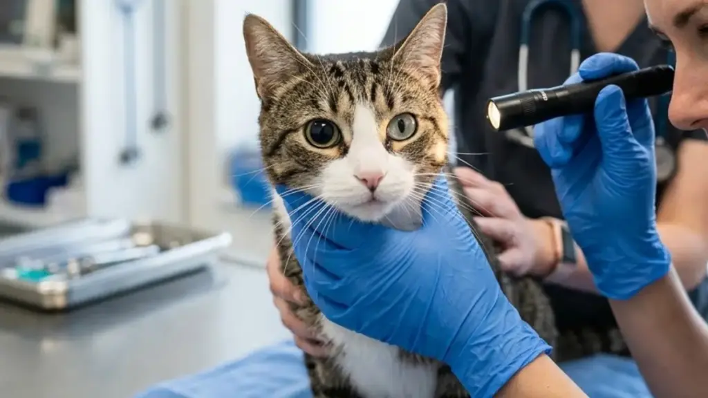 cat-pupils-veterinary-penlight-examination