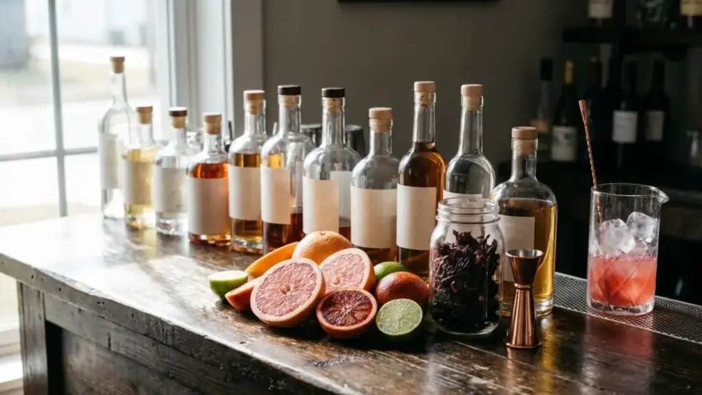 cocktail-pink-noise-ingredients-setup