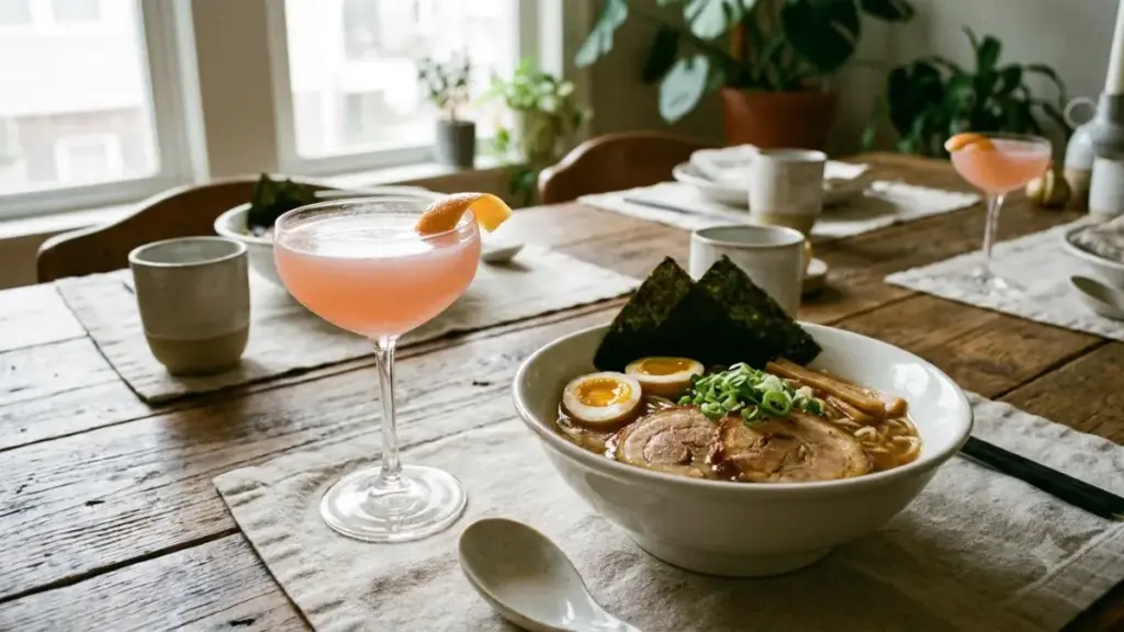 cocktail-pink-noise-ramen-pairing