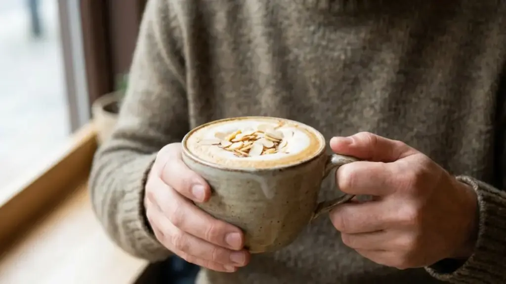 coffee-based-beverages-decaf-almonds-cup
