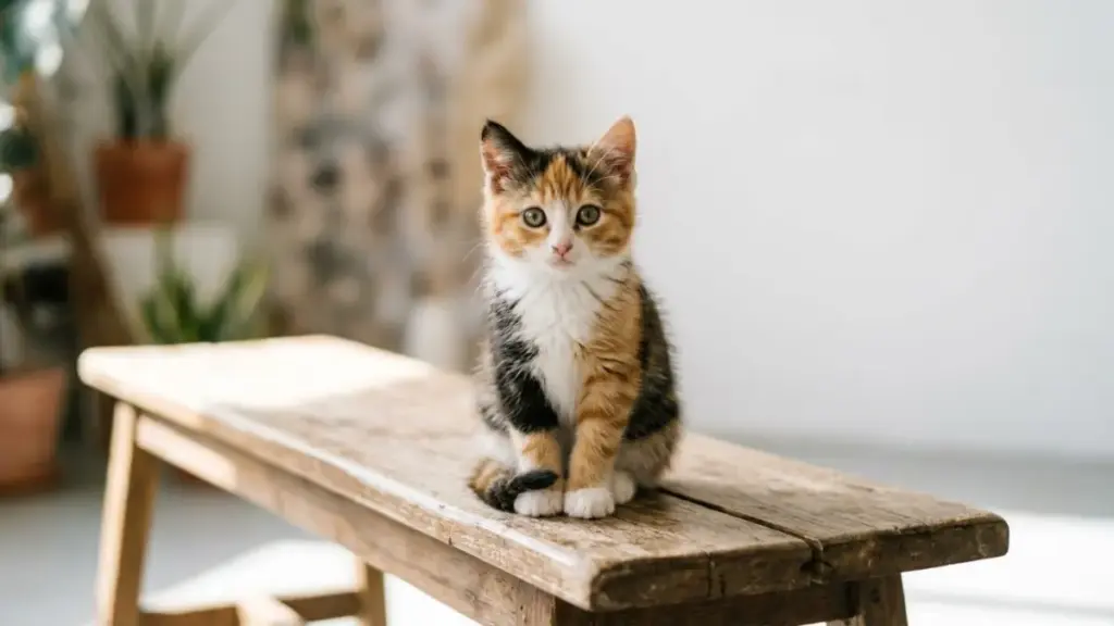 determine a kitten’s gender -calico-genetics-pattern