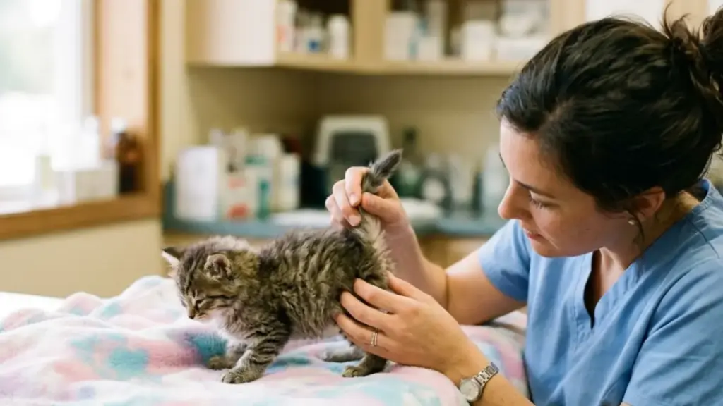 determine a kitten’s gender newborn nesting box