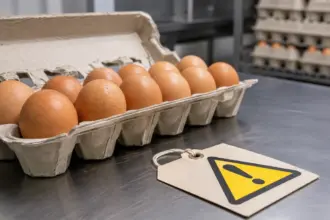 egg recall carton inspection salmonella risk