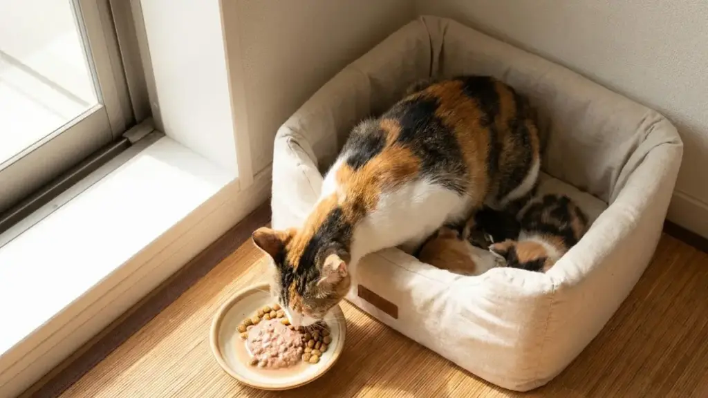 food-for-cat-after-birth-portion-control