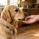 give medicine to a dog golden retriever home hack