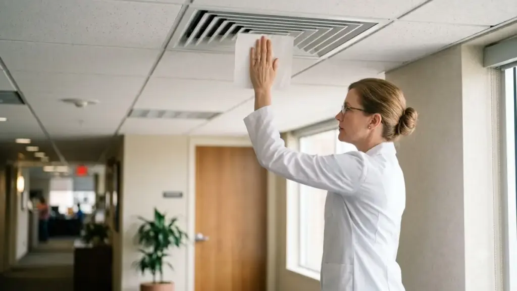 hospital-hygiene-standards-5-star-private-ward-infestations-dr-sarah-jenkins-airflow-test