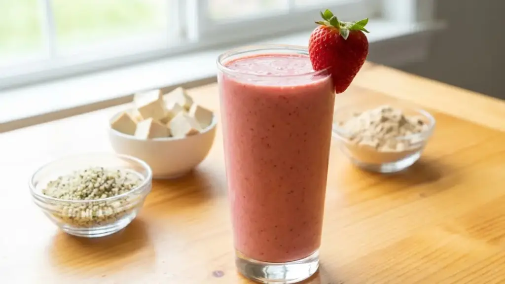 nutrition-boosting-meals-strawberry-silken-tofu-smoothie