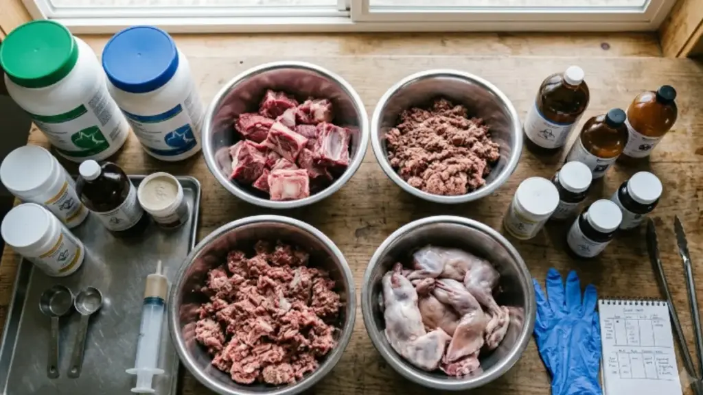 tiger-varieties-raw-meat-diet-supplements