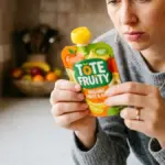 tote fruity contamination kids health checks mother inspecting pouch