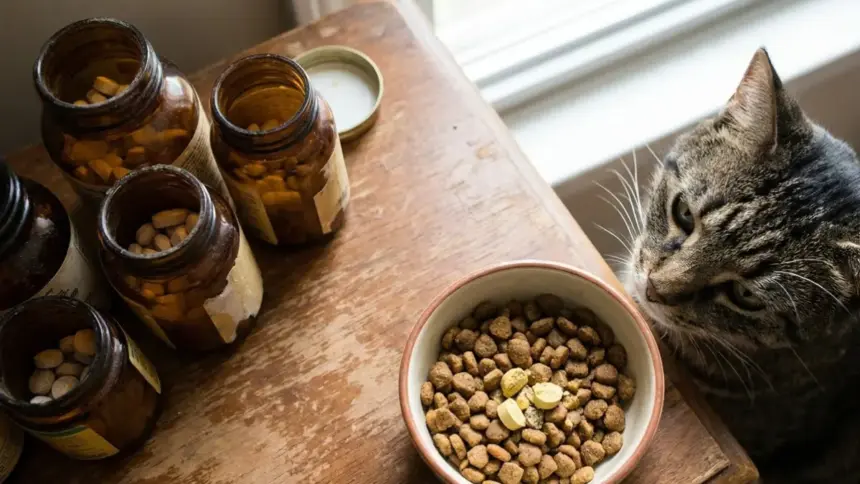 vitamin b1 for cats veterinary examination
