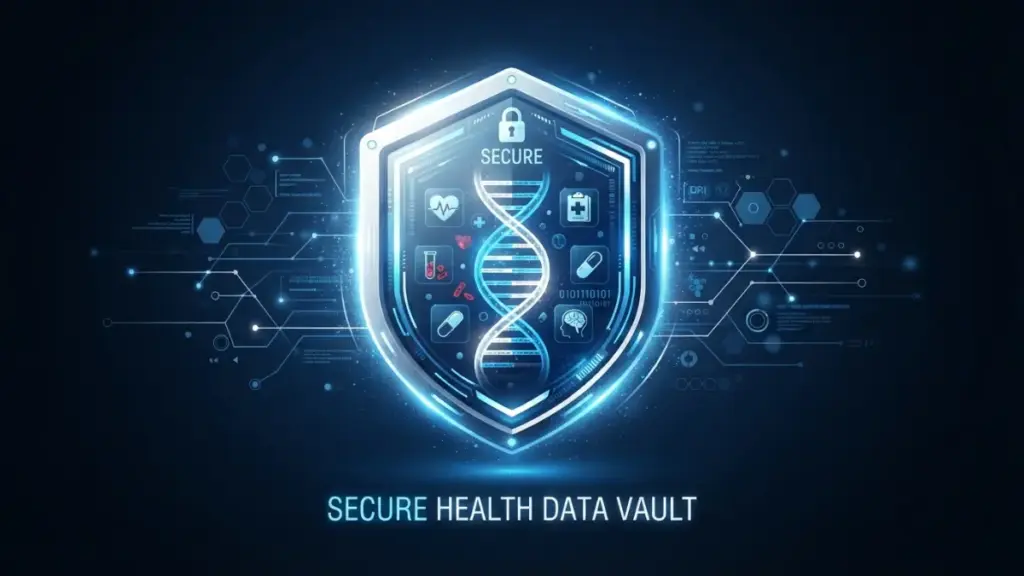 Apple Health age dashboard displaying integrated blood test data and wearable metrics
