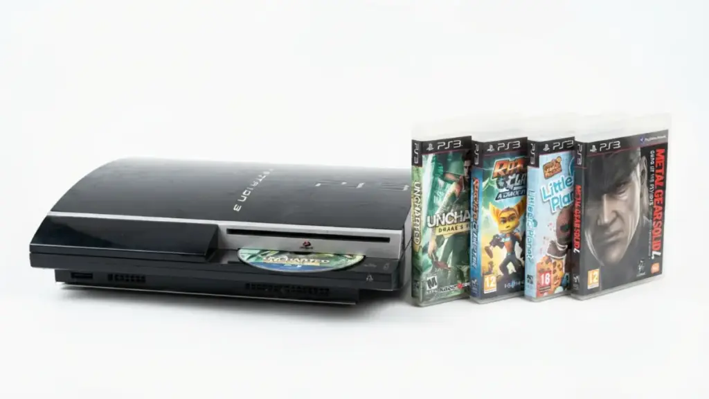 Broken digital storefront interface representing PlayStation Store legacy platform neglect