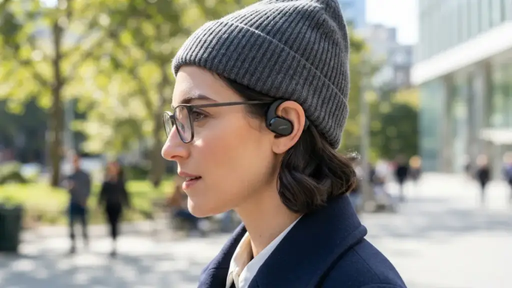 Eyeglass compatibility highlighted in bose ultra open earbuds review