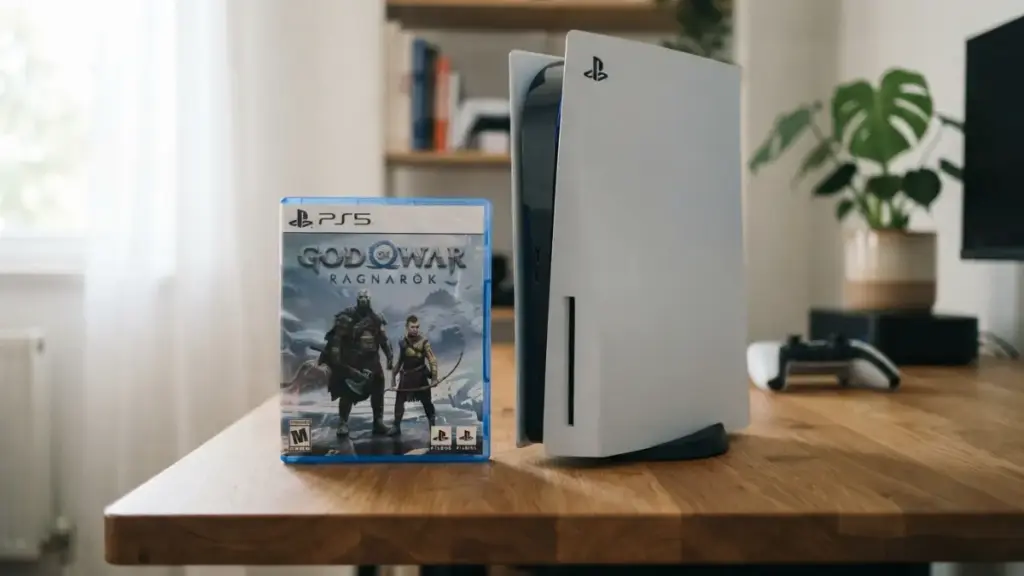 Gamer enjoying gameplay after choosing to buy PS5 or wait for PS5 Pro