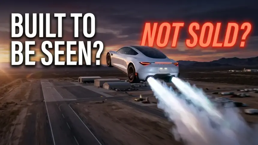 Tesla Roadster Thrusters Built to Be Seen Not Sold