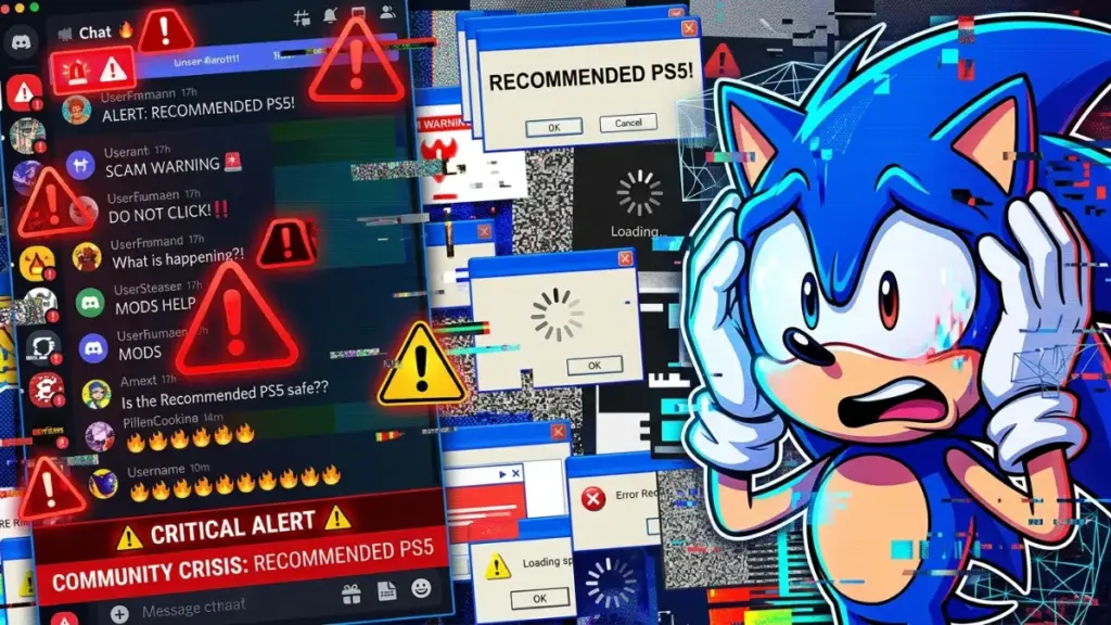 The chaotic launch of the Official Sonic Discord Server